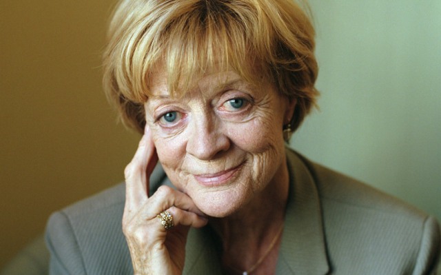 Triple nominee, Dame Maggie Smith. Best Actress in a Television Series, Best Actress in a Motion Picture, Favorite British Artist of the Year