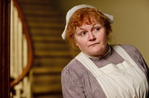Lesley Nicol portrays the lovable Mrs Patmore