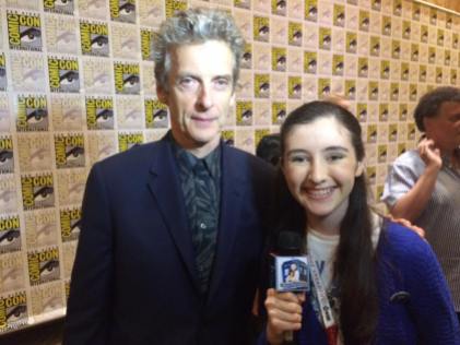 Meeting the 12th Doctor for the first time! I was 11 years old!